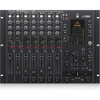 DJ-Mischpult Behringer DX2000 USB 7 Kanäle Infinium Crossfader USB
