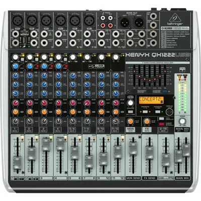 Mischpult Behringer QX1222USB 16 Kanäle integriertes USB Audio Interface