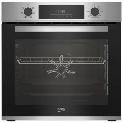 Einbaubackofen Beko BBIE12300XD Hydrolytische Reinigung 72L 60cm A LED Edelstahl