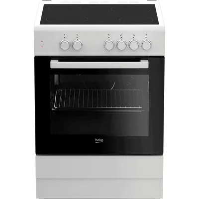 Beko FSS67000GW 4-Zonen-Kochfeld, Keramik, weiß