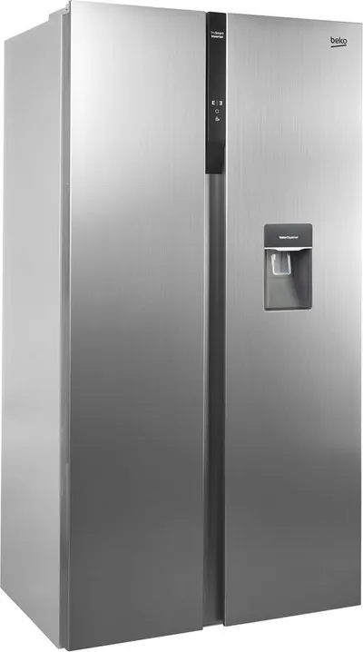 BEKO Side-by-Side GNO5322WDXPN 8997663200, 177 cm hoch, 90 cm breit, No Frost – nie wieder abtauen!