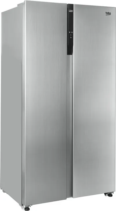 BEKO Side-by-Side GNO5324XPN, 177 cm hoch, 91 cm breit, AeroFlow – für deutlich länger frische Lebensmittel