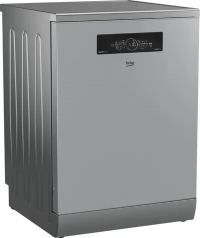 BEKO Standgeschirrspüler BDFN36462XP, 8,5 l, 14 Maßgedecke, Sehr geräuscharm mit einer Lautstärke von bis zu 38 dB