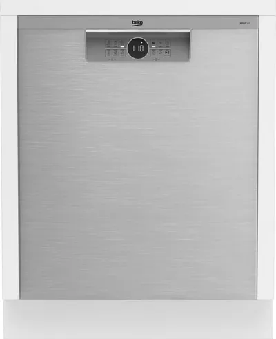 BEKO Unterbaugeschirrspüler BDUN36451X, 9,5 l, 14 Maßgedecke, TrayWash – Intensivreinigung für 3 Backbleche in einem Durchgang