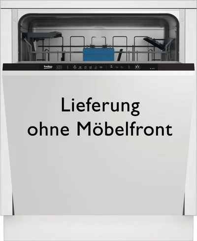 BEKO vollintegrierbarer Geschirrspüler BDIT16430 7698401671, 14 Maßgedecke, XL-Geschirrspüler mit 81,6 cm Höhe – ideal für hohe Arbeitsplatten