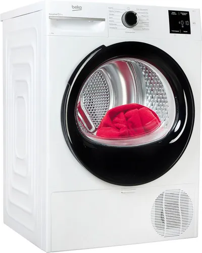 BEKO Wärmepumpentrockner BMO3T382CW, AquaWave Schontrommel für besonders schonendes Trocknen