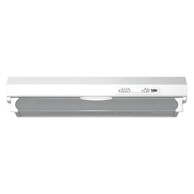 Dunstabzugshaube Beko CFB 6310 W Kanal-/Umluftbetrieb 60cm mit Kohlefilter
