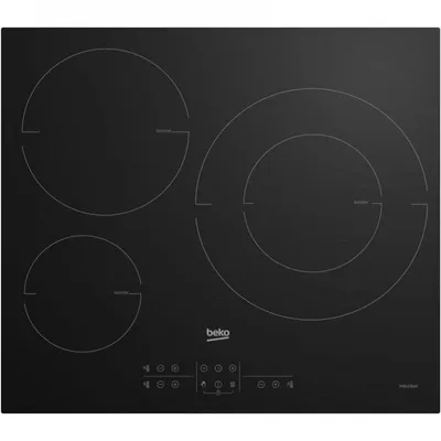 Induktionskochfeld Beko HII63205MT 3 Zonen 60 cm Schwarz Touch Timer