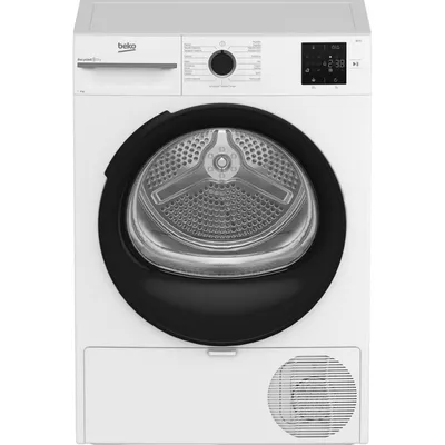 Waeschetrockner Waermepumpe Beko BM3T38220WB 8 kg Klasse E AquaWave