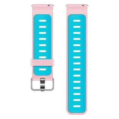 Beline pasek Watch 20mm Double Color Silicone różowo-niebieski pink/blue box