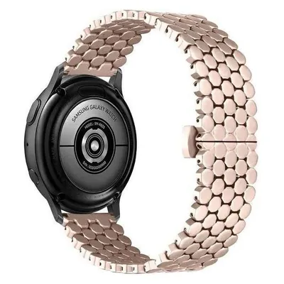 Beline pasek Watch 20mm Metal Honeycomb różowo-złoty /rosegold box