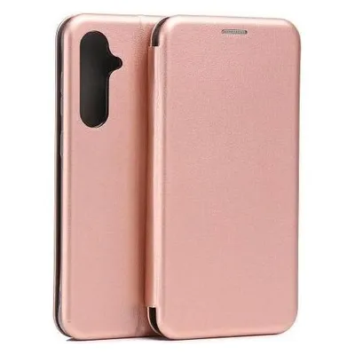 Beline Etui Book Magnetic Samsung S23 FE różowo-złoty/rose gold