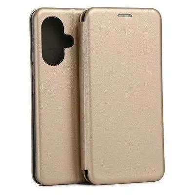 Beline Etui Book Magnetic Xiaomi Redmi Note 13 Pro+ 5G złoty/gold