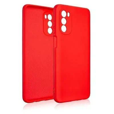 Beline Etui Silicone Motorola Moto G82 5G czerwony /red