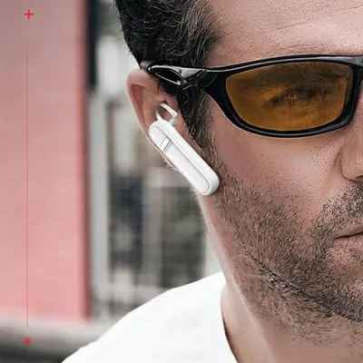 Beline LM01 kabellose Bluetooth Kopfhörer mit Geräuschunterdrückung und Mikrofon weiß