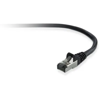 Belkin CAT6e Netzwerkkabel 1 m Schwarz