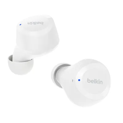 Kabellose Bluetooth 5.2-Kopfhörer von Belkin mit Mikrofon und IPX4-Beständigkeit