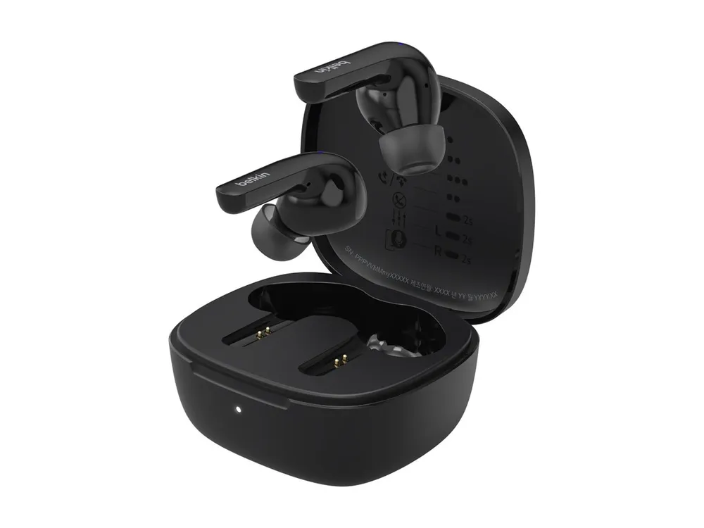 Belkin SoundForm Motion True Wireless In-Ear-Kopfhörer, Weiß, In-Ear, Kabellos