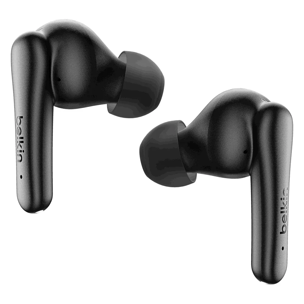 Kopfhörer Belkin SoundForm Rhythm kabellos und kabelgebunden Bluetooth mit Geräuschunterdrückung
