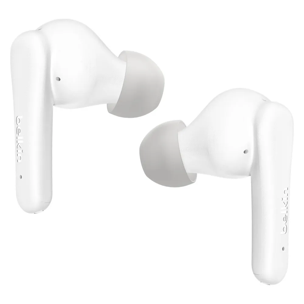 Auriculares Belkin SoundForm Rhythm Inalámbricos Bluetooth mit aktiver Geräuschunterdrückung Weiß