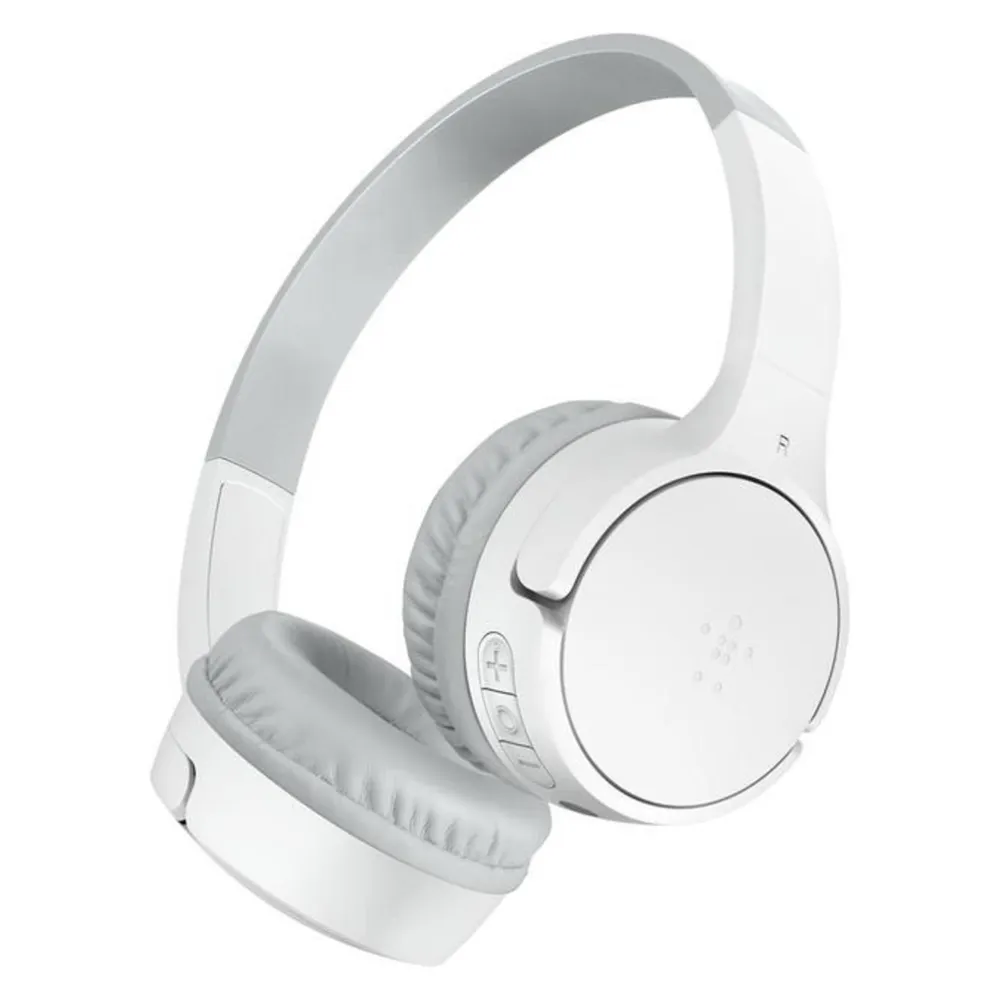Belkin SoundForm Mini kabellose Bluetooth Kopfhörer für Anrufe und Musik weiß