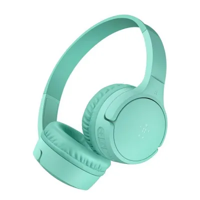 Kopfhörer Belkin SoundForm Mini kabellos und kabelgebunden Bluetooth für Kinder, Mint