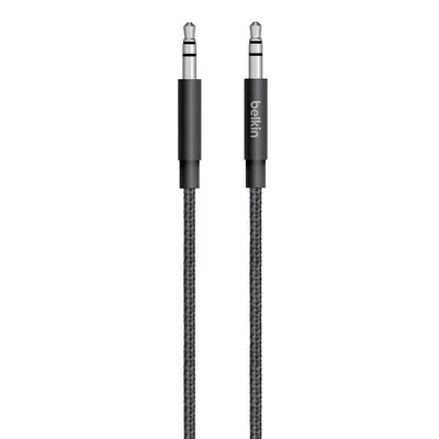 Belkin 3.5mm - 3.5mm, 1.25m Audio-Kabel 1,25 m Schwarz