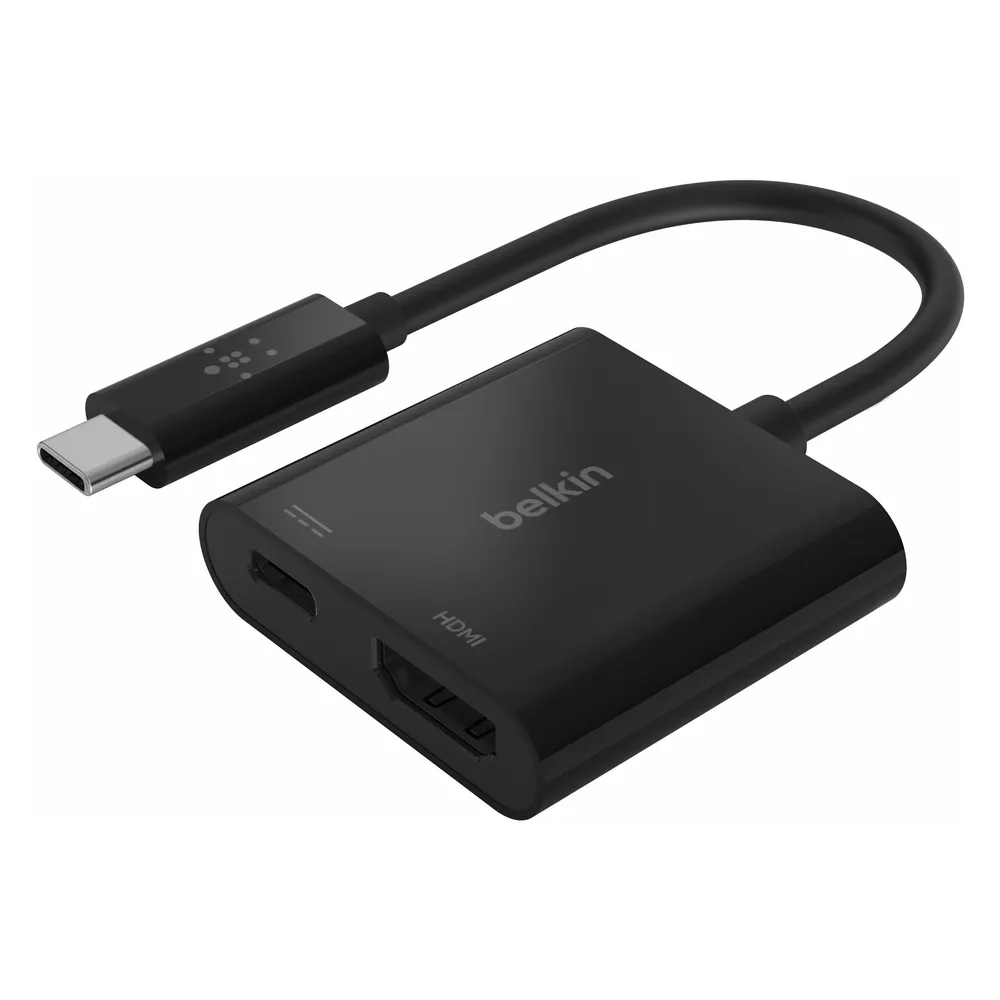 Belkin USB-C / HDMI Ladeadapter, Schwarz