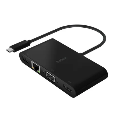 Belkin Multimedia-Adapter + USB-Ladegerät-C100W