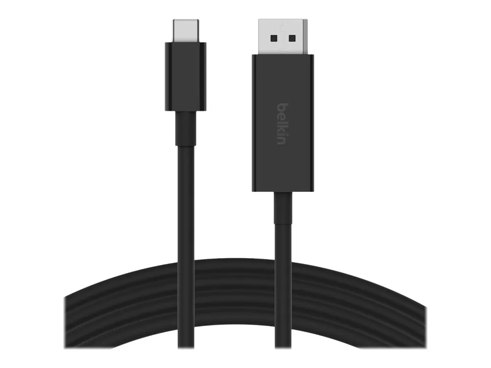 Belkin USB-C auf DisplayPort Kabel, Schwarz, 2m