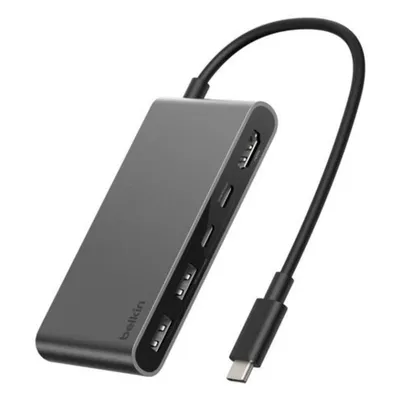 Hub Belkin 5 Ports 5000 Mbit/s Modell AVC022HQSGY USB-C HDMI 4K Ultra HD