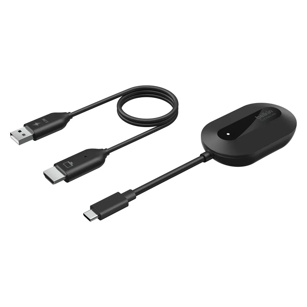 Display-Adapter Belkin AVC024HQBK USB-C Full HD 60 Hz Schwarz Wireless