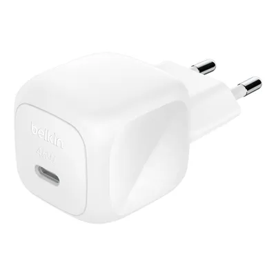 Belkin 45W USB-C Ladegerät Weiß mit Power Delivery 3.1 Schnellladung