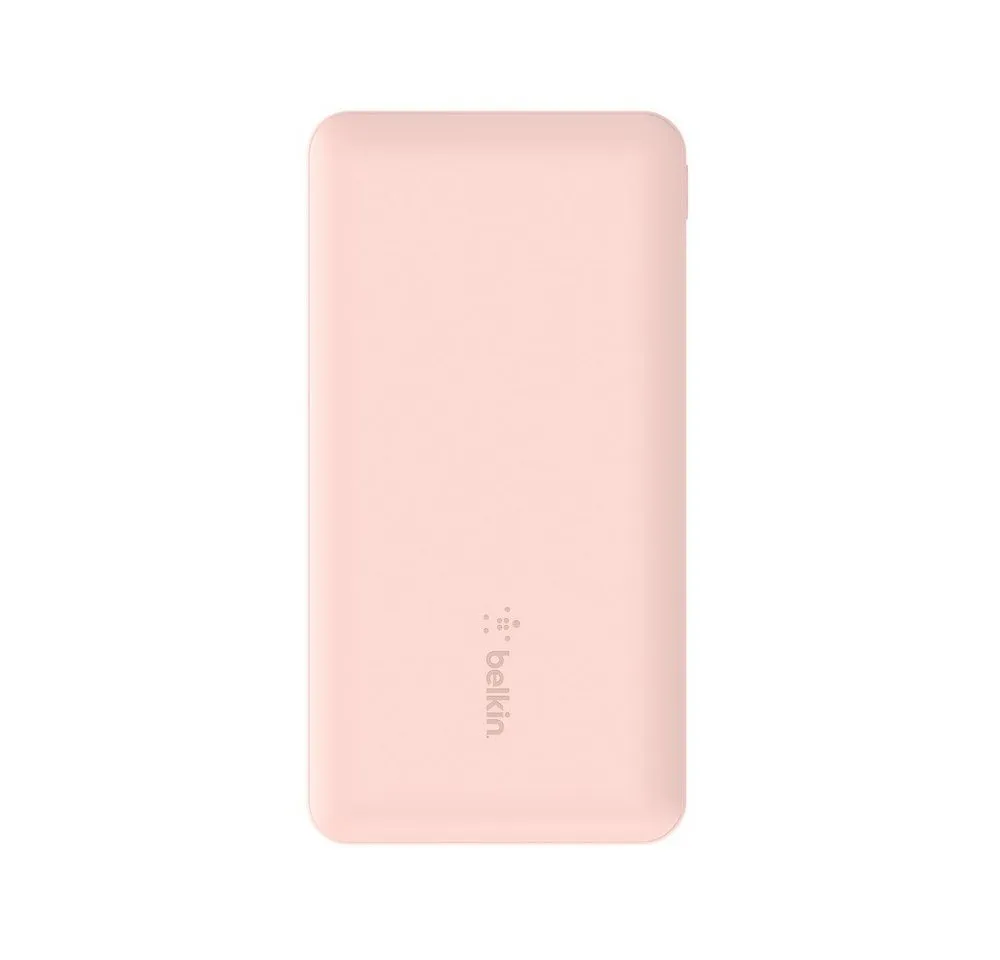 Belkin BoostCharge 10.000mAh Powerbank 15 Watt zum Laden von 3 Geräten Powerbank 10000 mAh, 1x USB-C, 2x USB-A, Power für bis zu 40 Stunden