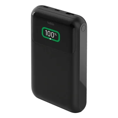Belkin BoostCharge Pro 20000 mAh Powerbank 1x USB-A 2x USB-C Display Schwarz