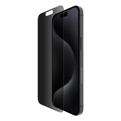 Bildschirmprotektor Belkin ScreenForce InvisiGlass Privacy iPhone 16 Pro Antibakteriell