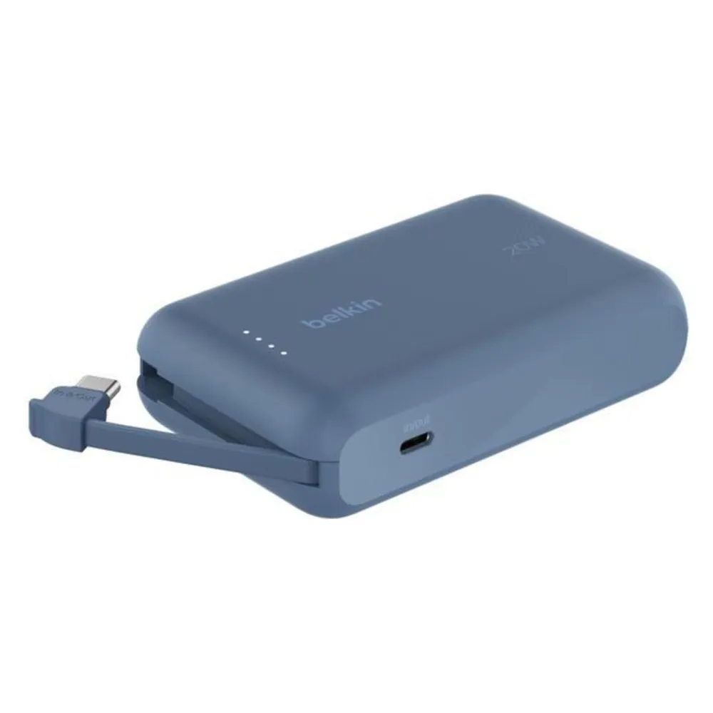 BoostCharge Powerbank 10K mit integriertem Kabel