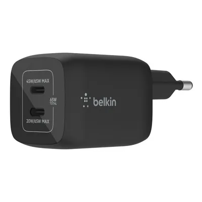 BoostCharge Pro USB-C-GaN-Ladegerät PPS 65 Watt (Schwarz)