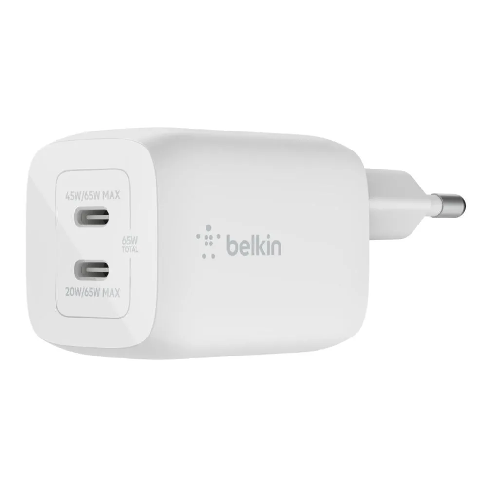 BoostCharge Pro USB-C-GaN-Ladegerät PPS 65 Watt (Weiß)