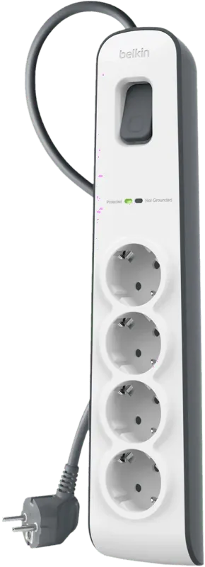 Belkin Surge Protector 4 Steckdose 2 Meter