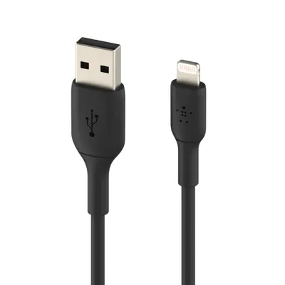 Belkin Boost Charge Lightning-auf-USB-A-Kabel, 1 m, Schwarz