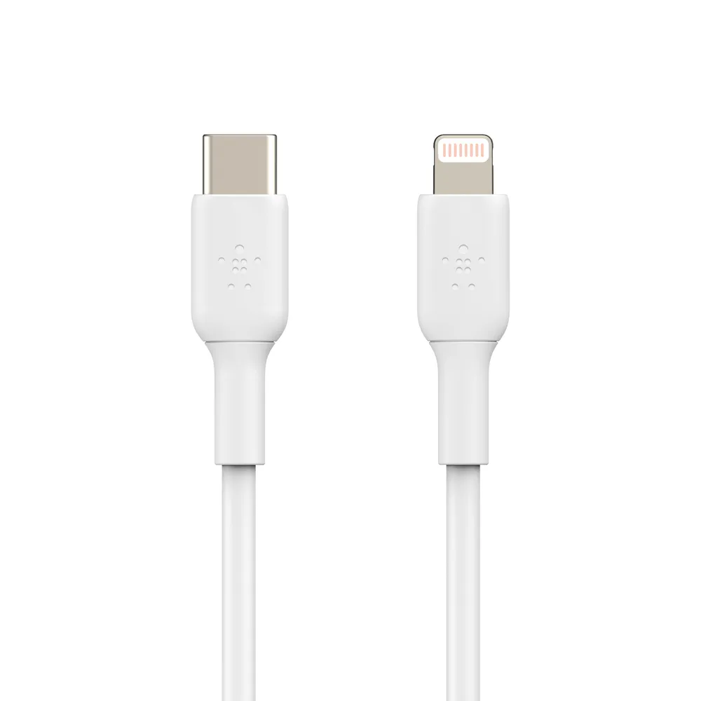 Belkin USB-C auf Lightning Kabel, Weiß, 2m