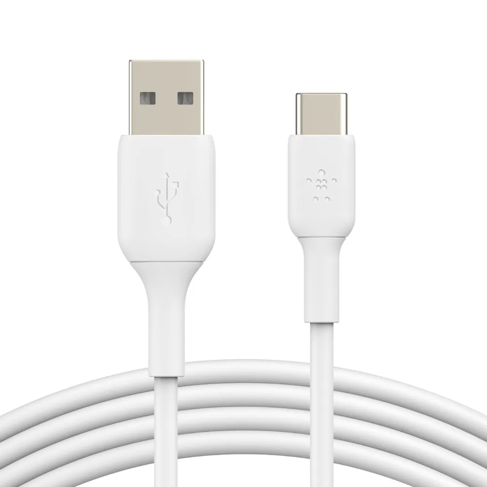 Belkin USB-A auf USB-C Kabel, Weiß, USB-A auf USB-C, 2m, 15W