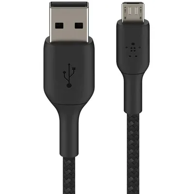 Belkin CAB007bt1MBK USB Kabel 1 m USB A Micro-USB A Schwarz