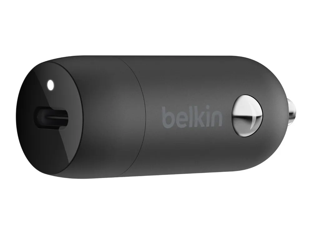 Belkin USB-C PD Kfz-Ladegerät mit PPS Technologie, Schwarz, 30W