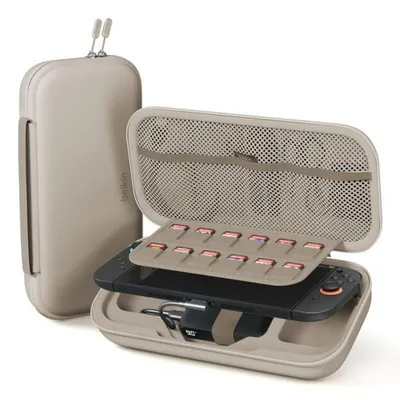 Reisetasche Belkin ENA001hqSA-V2 Powerbank Nintendo Switch 2 Sand Wasserfest