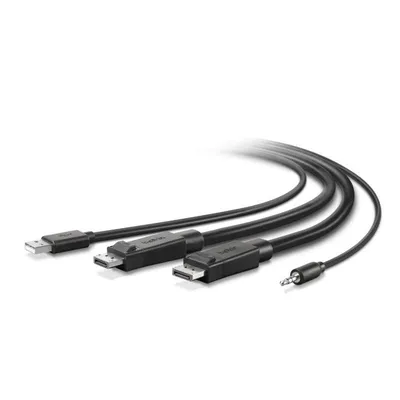KVM-Kabel Belkin F1D9020B06T 1,8 m DisplayPort USB Männlich