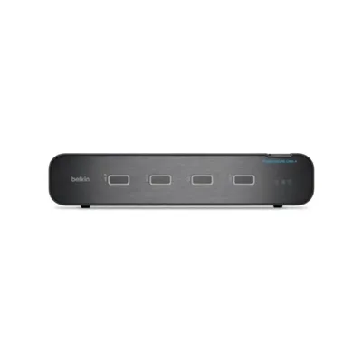 KVM-Switch Belkin F1DN204KVM-UNN4 4K Ultra HD 4 Geräte Schwarz