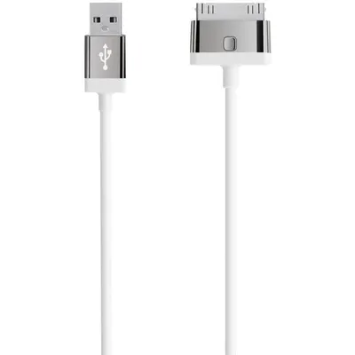Belkin F8J041CW2M-WHT Handykabel Weiß 2 m USB A Apple 30-pin