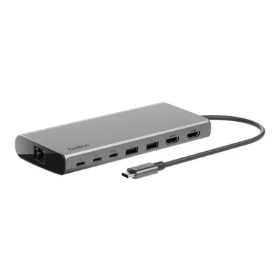 USB-C Hub Belkin INC015BTSGY-CZ Aluminium 100W 4K Ultra HD USB 3.2 Gen 1/2